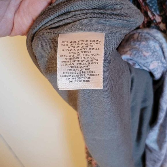 Anthropologie Maeve Faux-Wrap High Low Cap Sleeve Maxi Dress, Size 10 - Picture 5 of 12